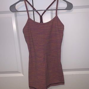 RARE Lululemon Power Y tank- Size 4